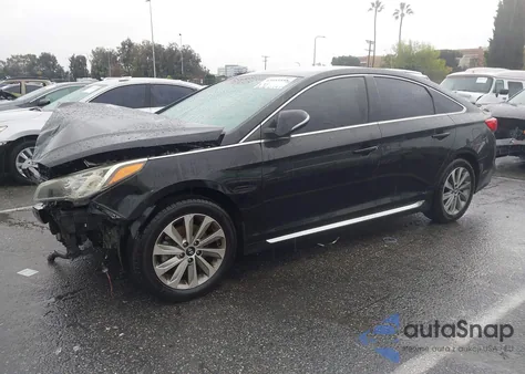 2016 Hyundai Sonata Sport from USA, damaged, VIN 5NPE34AF8GH268587